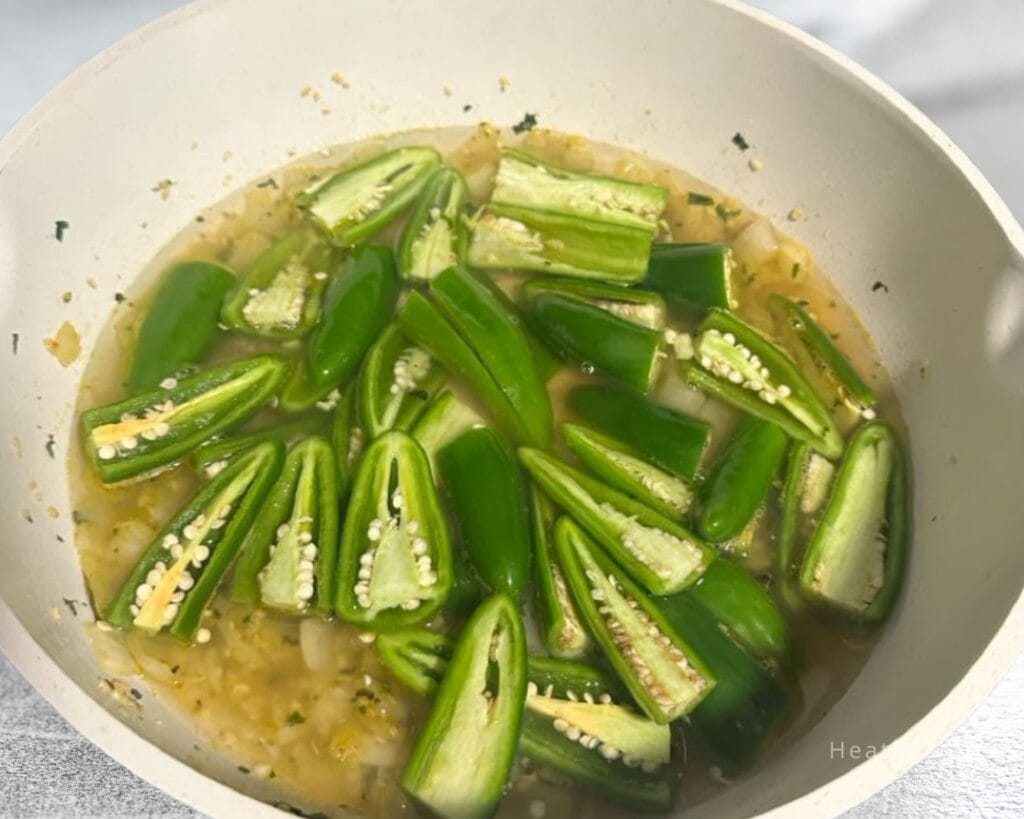 Step-by-step process of making jalapeno hot sauce, including chopping fresh jalapenos, blending the ingredients