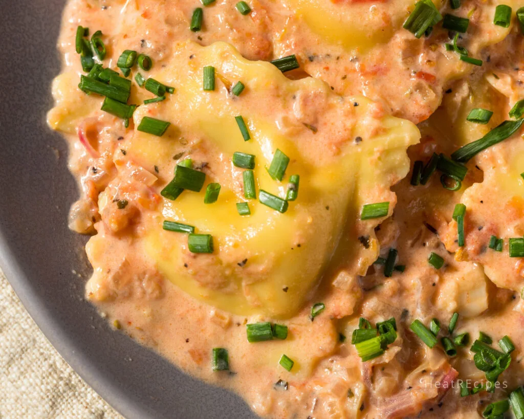 5-Star Lobster Ravioli Sauce Recipe 8 Step-by-step process of making Lobster Ravioli Sauce