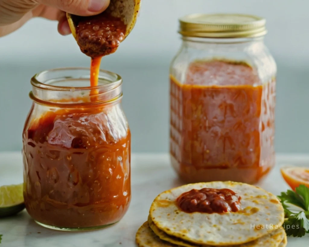 start making homemade Taco Sauce