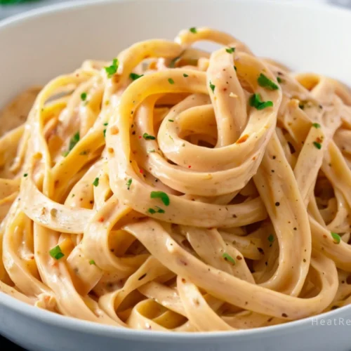 Spicy Cajun Fettuccine Alfredo Sauce