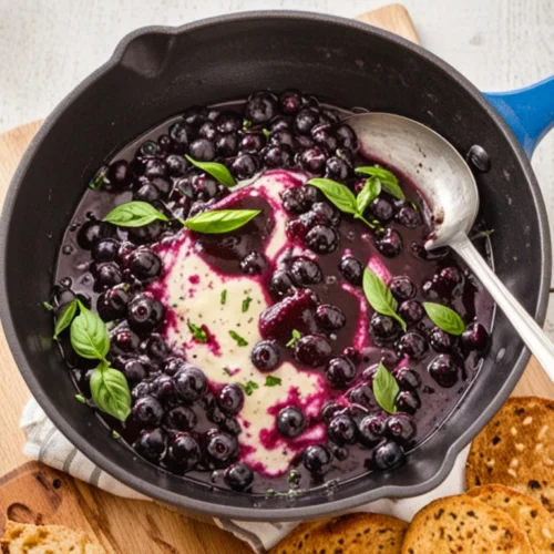 How to Make Blueberry Basil Sauce