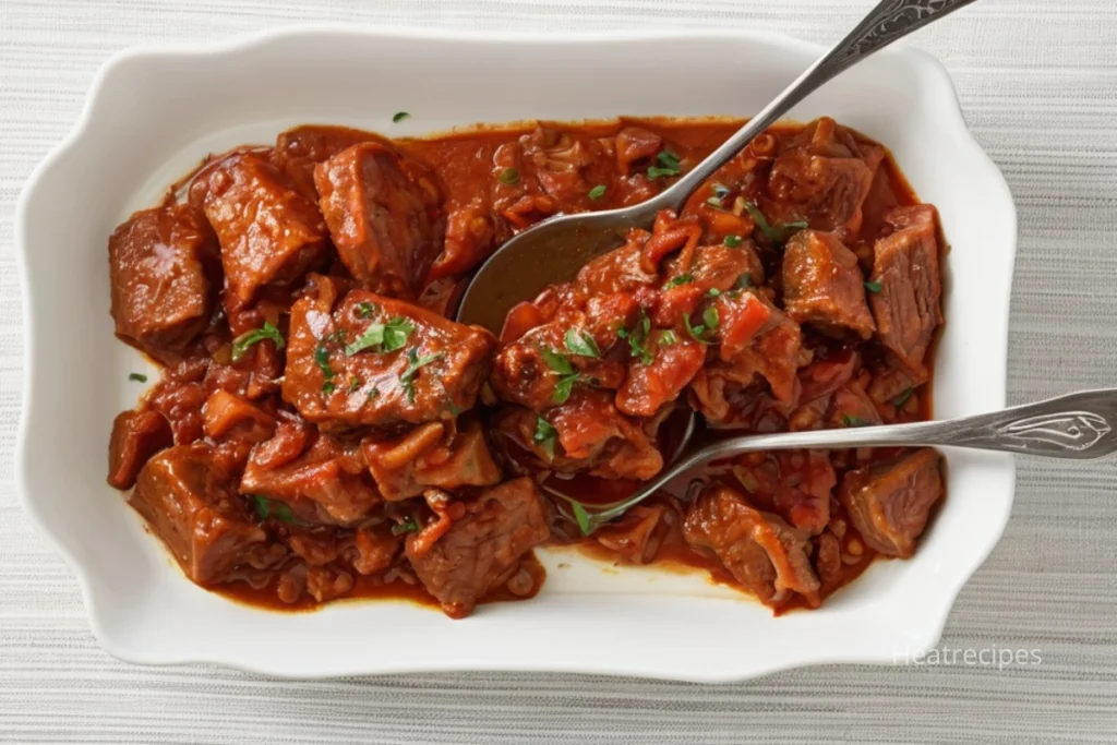 Braised Meat in Tomato Sauce